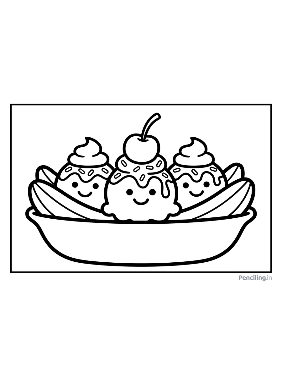 Ages 2-4: The Giant Banana Split