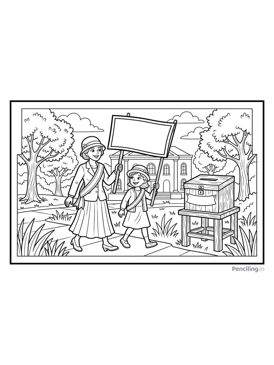 Ages 7-8: March for the Vote