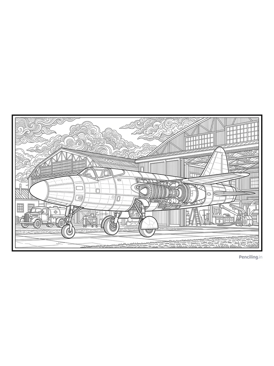 Ages 9-10: First Turbojet Flight