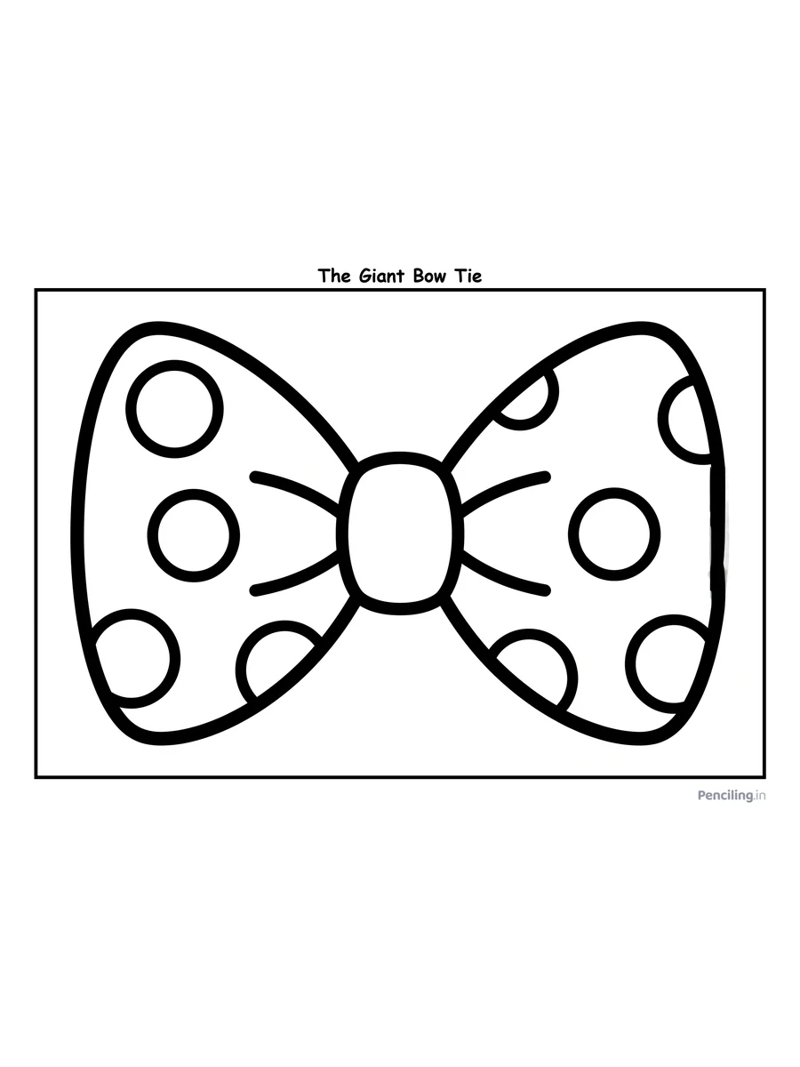 Ages 2-4: The Giant Bow Tie