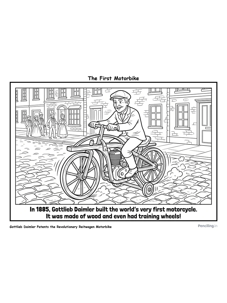The First Motorbike