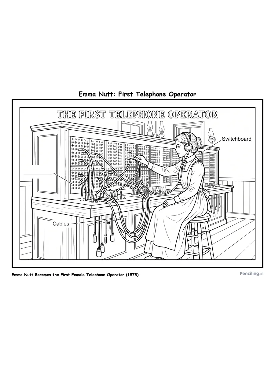 Emma Nutt: First Telephone Operator