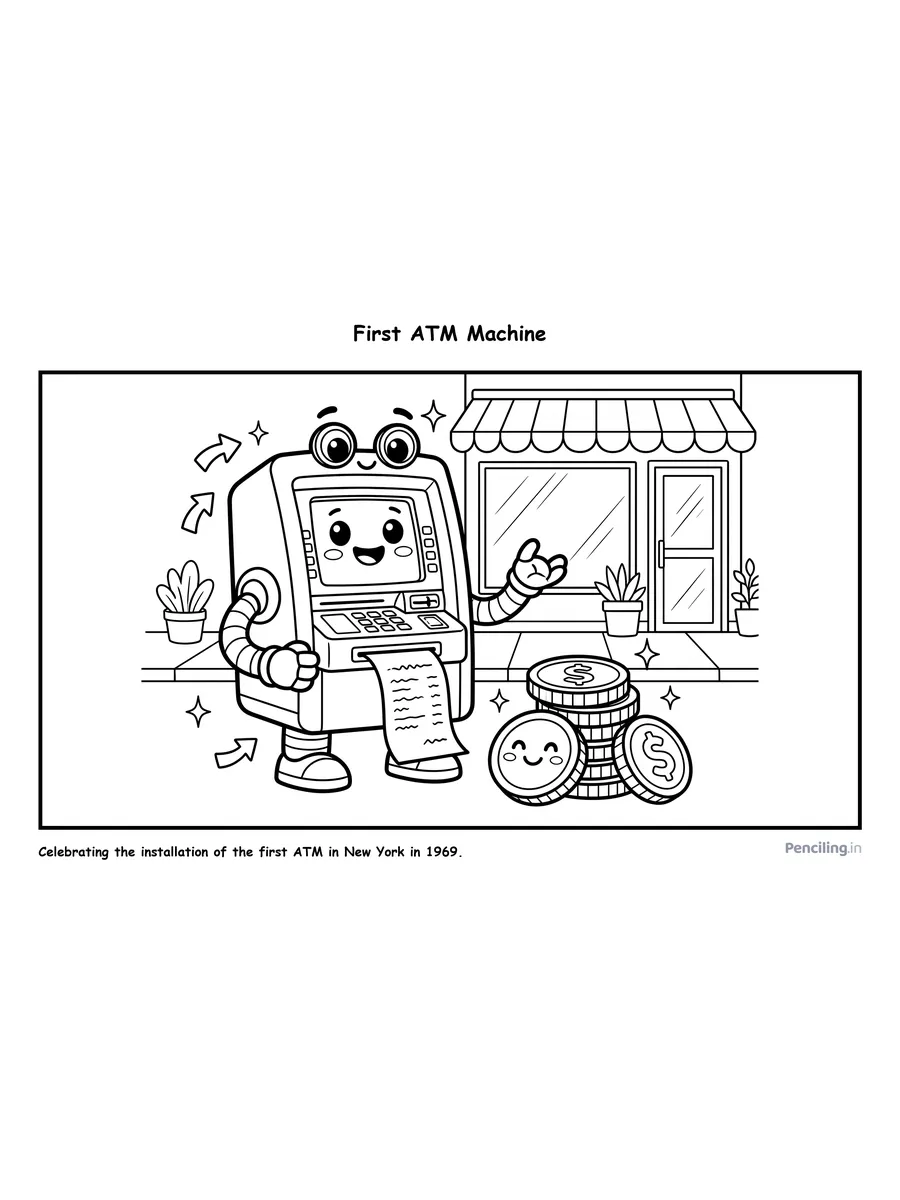 First ATM Machine