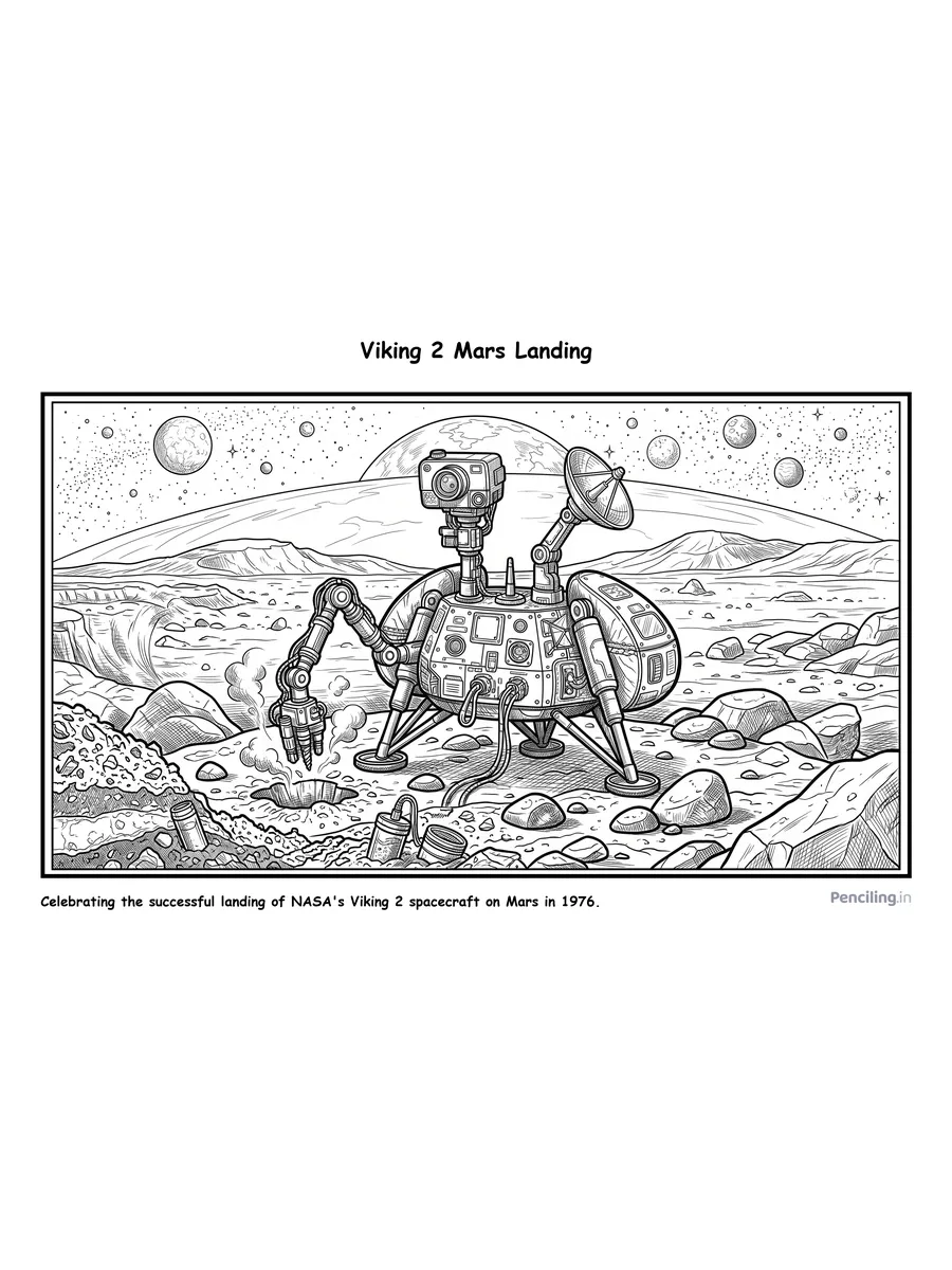 Viking 2 Mars Landing