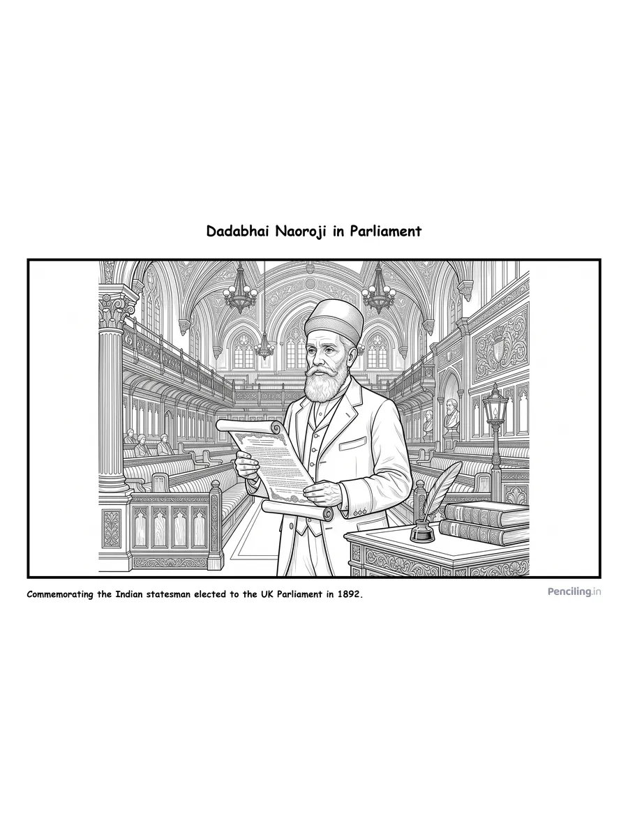 Dadabhai Naoroji in Parliament