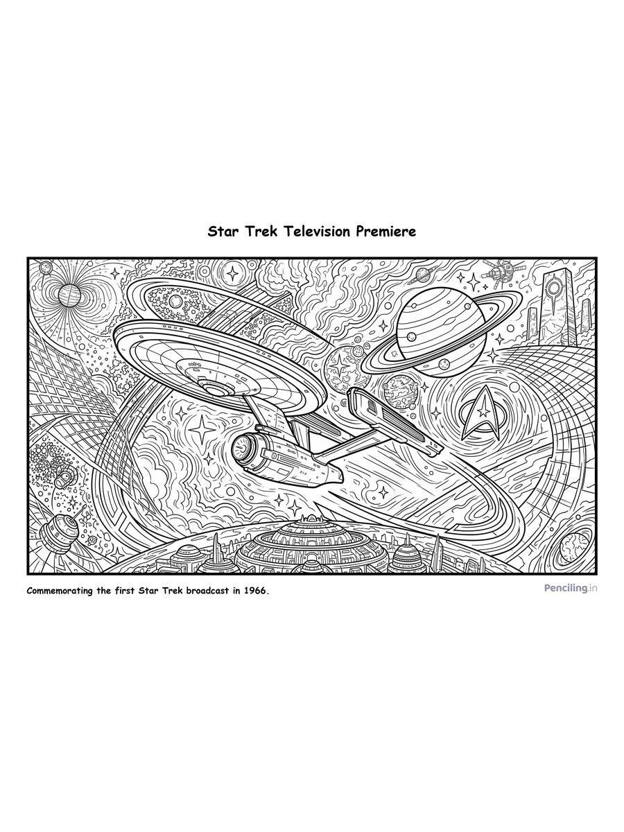 Star Trek Television Premiere (1966 Sci-Fi Milestone)