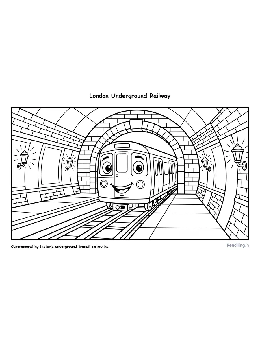 London Underground Railway (World's First Subterranean Tube)