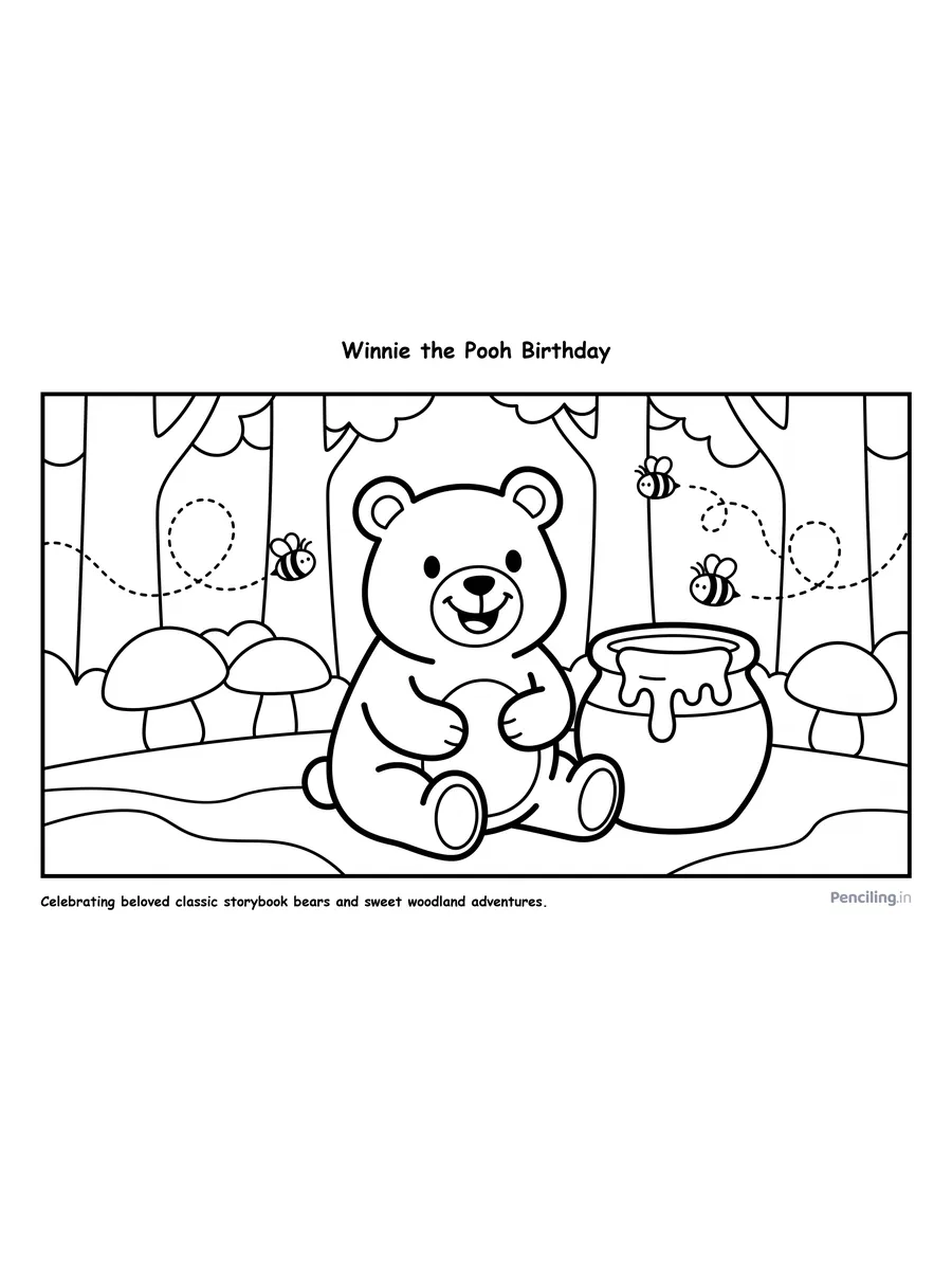 Winnie the Pooh Storybook Bear (A.A. Milne & E.H. Shepard, 1926)