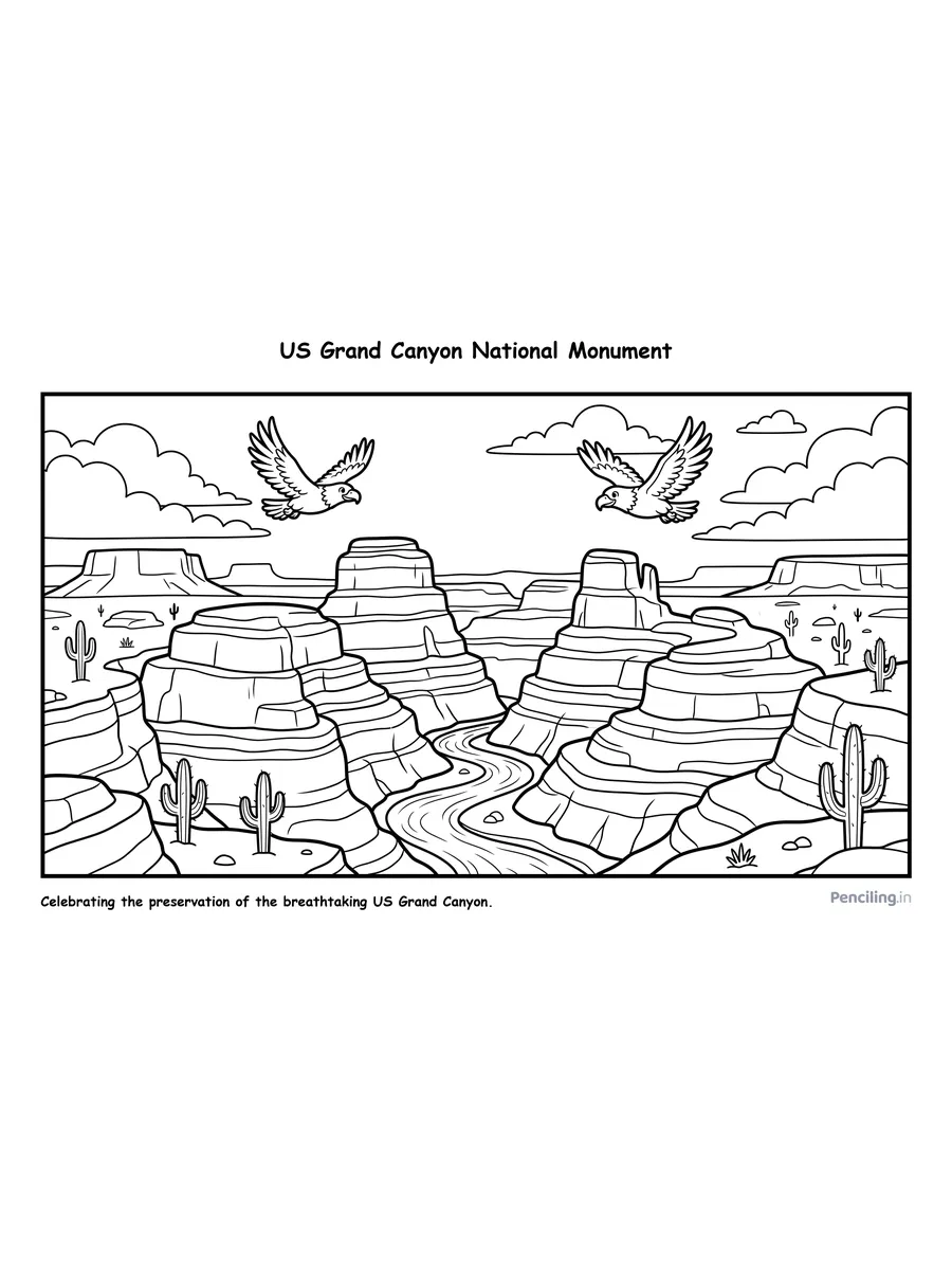 US Grand Canyon National Monument (Theodore Roosevelt Conservation, 1906–1908)
