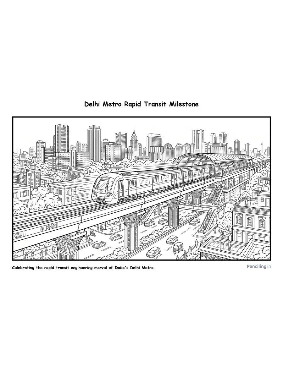 Delhi Metro Rapid Transit Milestone (E. Sreedharan & DMRC, 2002–2010)