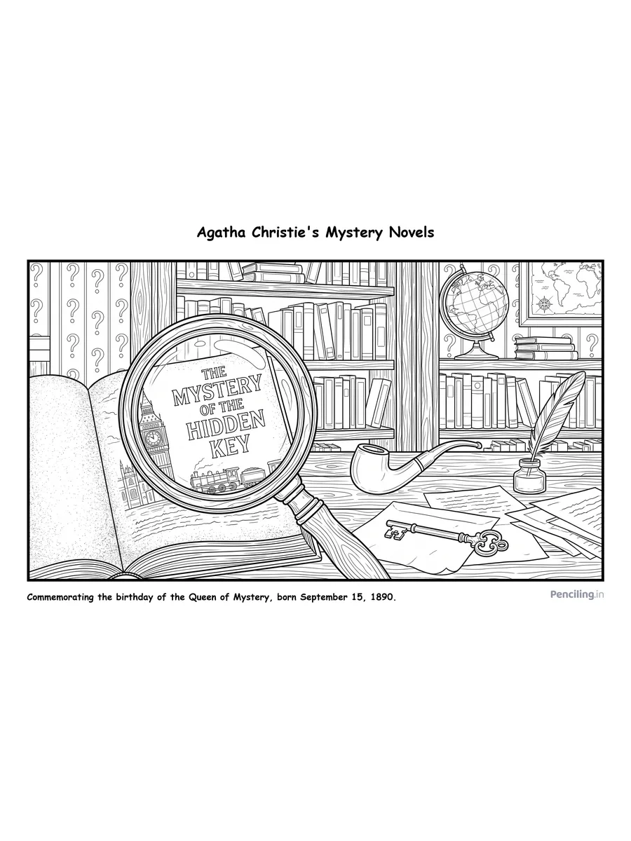 Agatha Christie's Mystery Novels & Queen of Crime (1890 Birth)