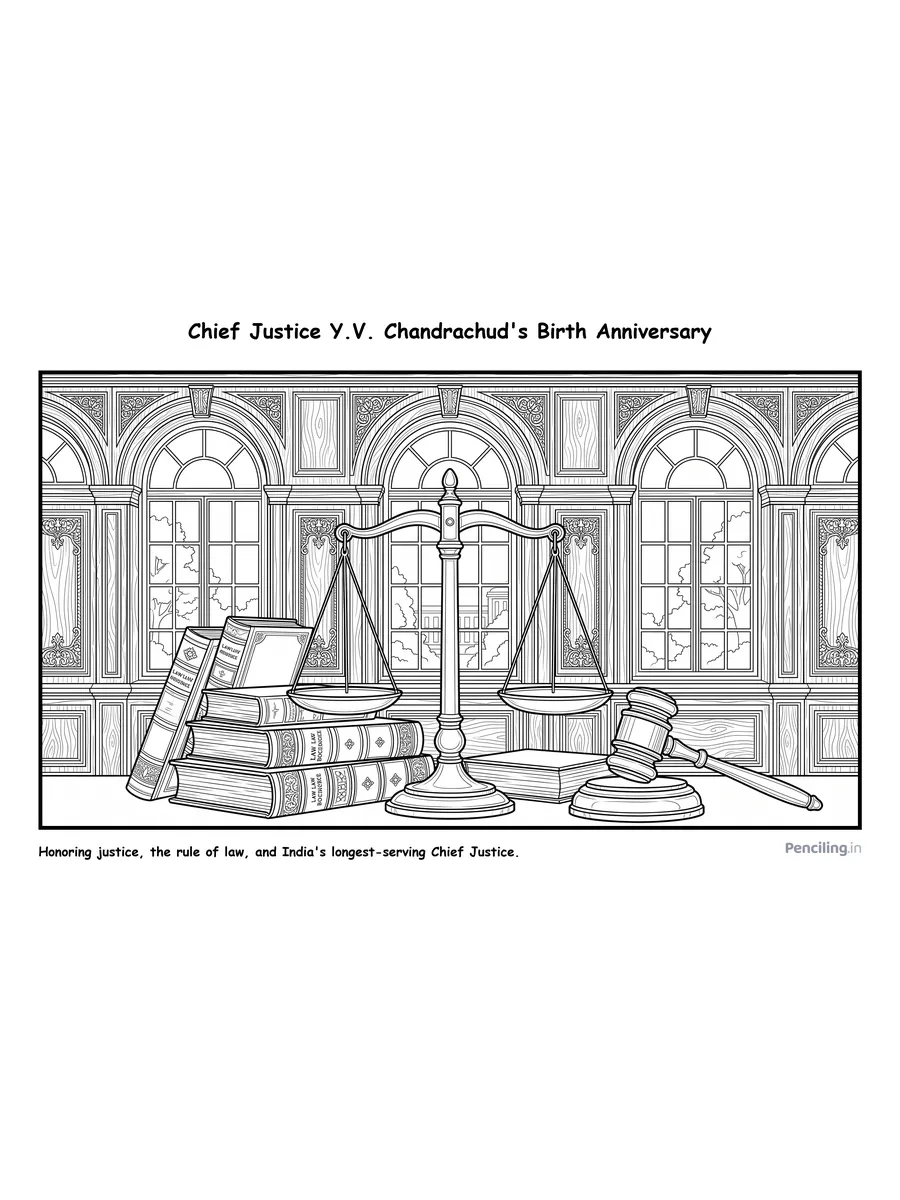 Ages 9–10: Chief Justice Y.V. Chandrachud Birth Anniversary (1920 Jurisprudence Heritage)