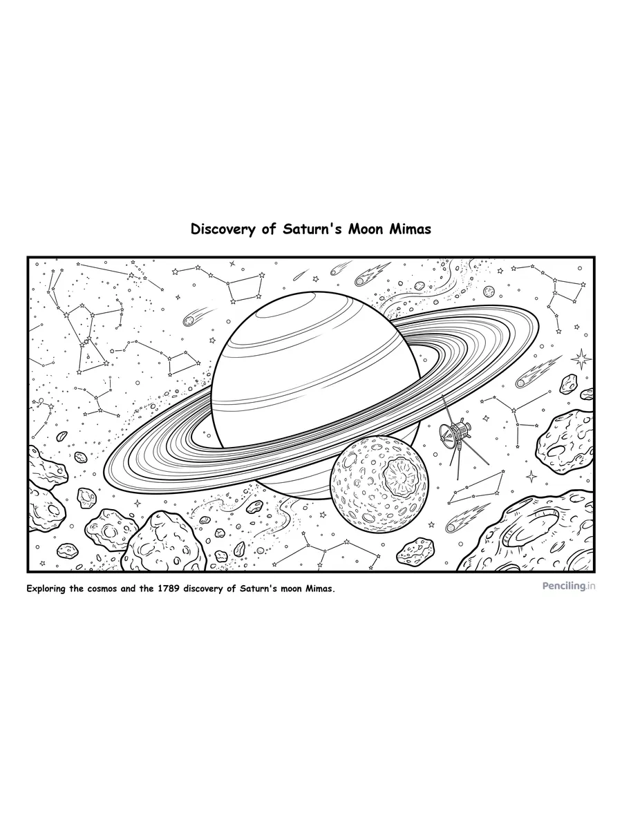Ages 7–8: Discovery of Saturn's Moon Mimas (1789 Astronomical Breakthrough)