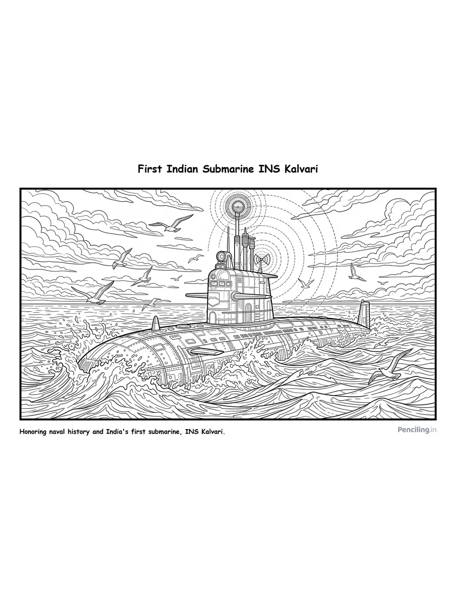 Ages 9–10: INS Kalvari & Indian Submarine Heritage (1967 Naval Milestone)