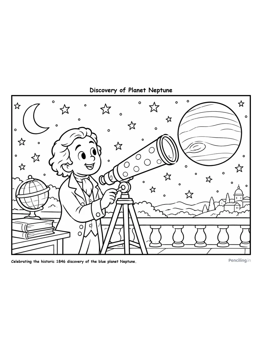 Ages 5–6: Discovery of Planet Neptune (1846 Astronomical Triumph)