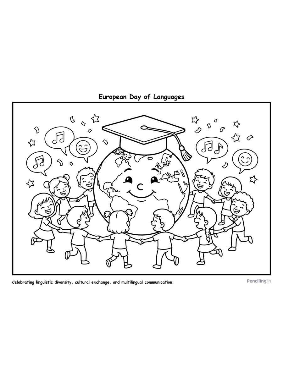 Ages 5–6: European Day of Languages (Celebrating Words Around the World)