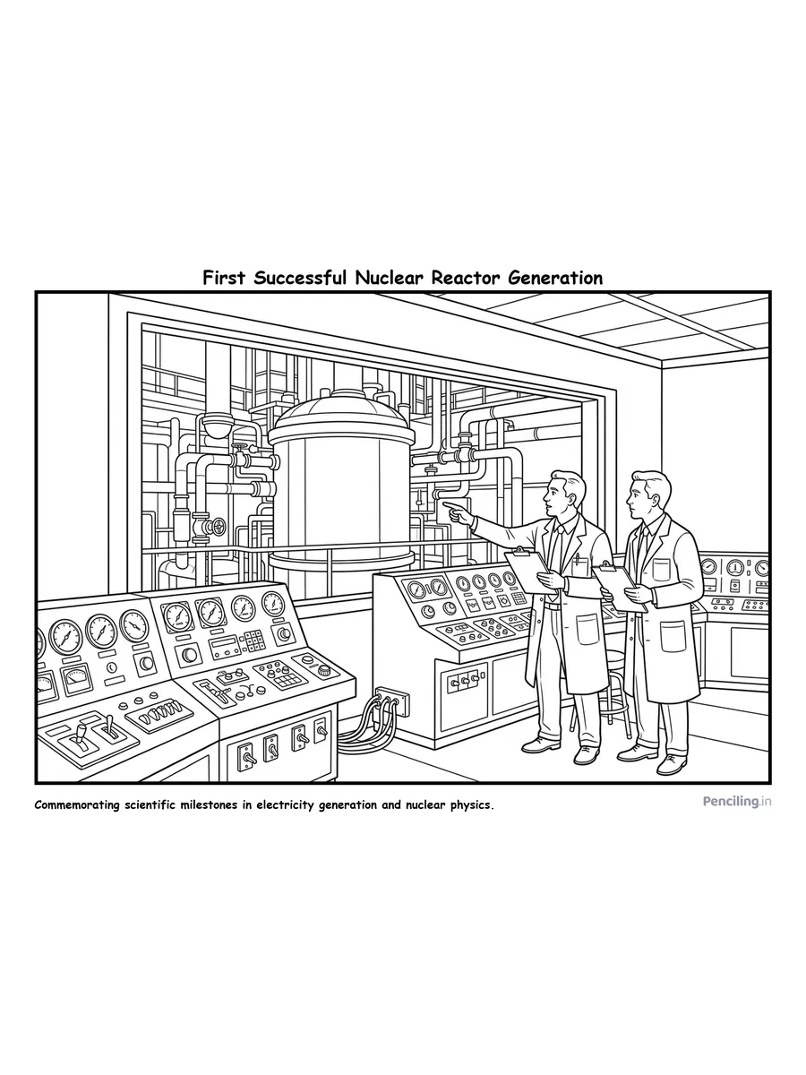 Ages 9–10: First Successful Nuclear Reactor Generation (Harnessing Atomic Power)