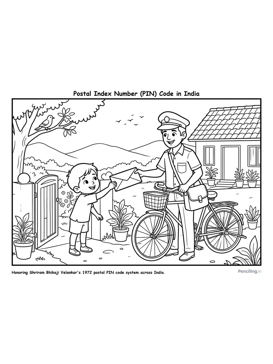 Postal Index Number (PIN) Code in India (1972)