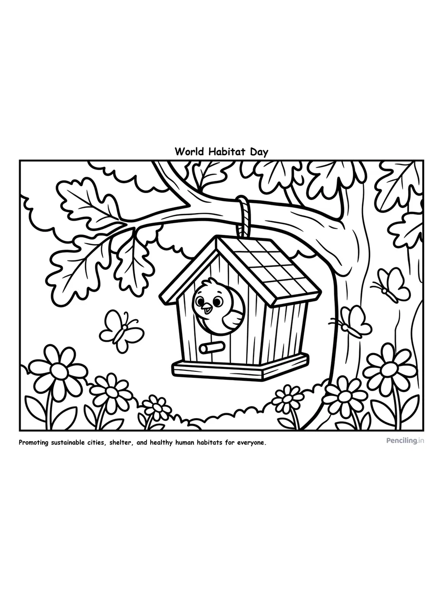 Ages 2–4: UN World Habitat Day