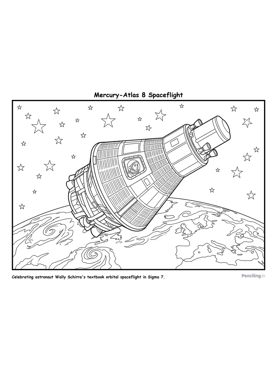 Ages 9–10: Mercury-Atlas 8 Orbital Spaceflight (1962)