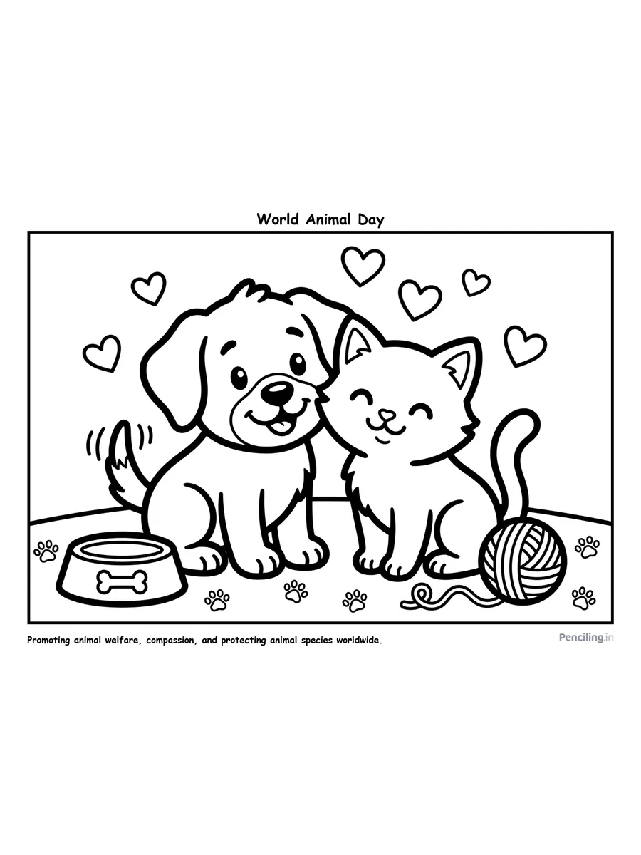 Ages 2–4: World Animal Day