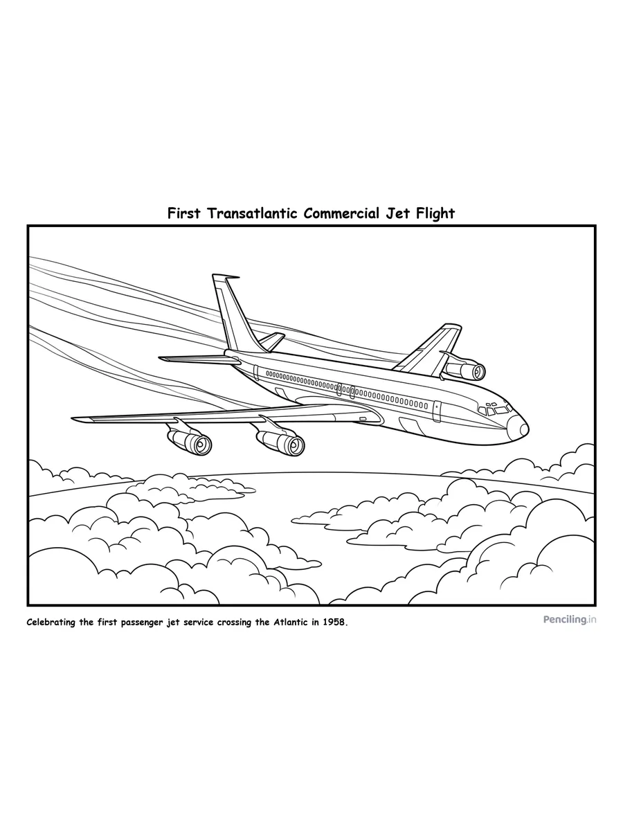 Ages 9–10: Dawn of Transatlantic Commercial Jet Travel (1958)