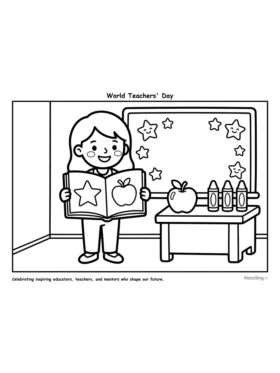 Ages 2–4: UNESCO World Teachers' Day