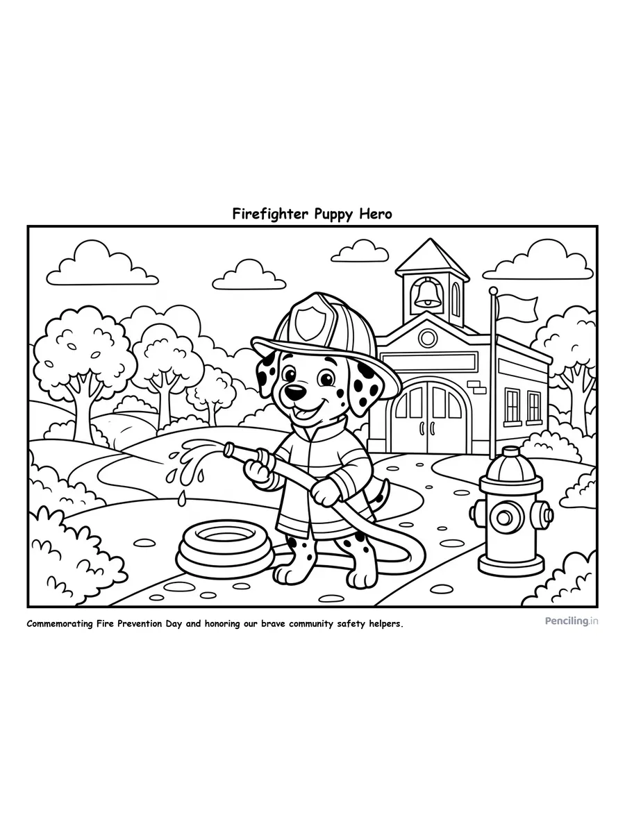 Ages 5–6: Community Helpers: Brave Firehouse Rescue Dogs