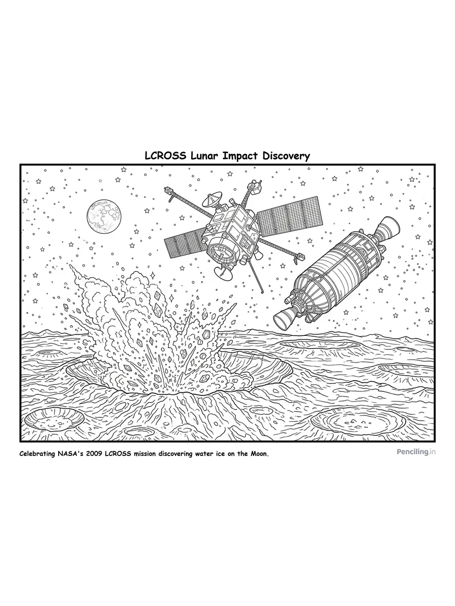 Ages 9–10: NASA LCROSS Lunar Water Impact Discovery (2009)