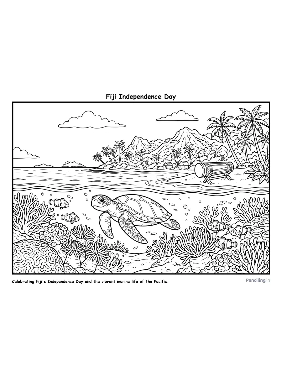 Ages 7–8: Fiji Independence Day & Pacific Island Heritage (1970)
