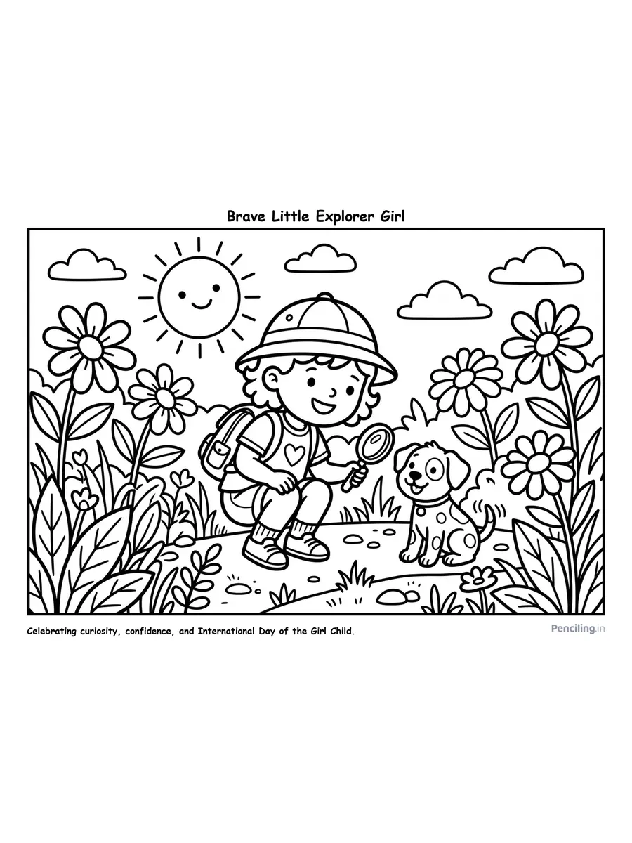 Ages 2–4: International Day of the Girl Child: Brave Little Explorer (2012)