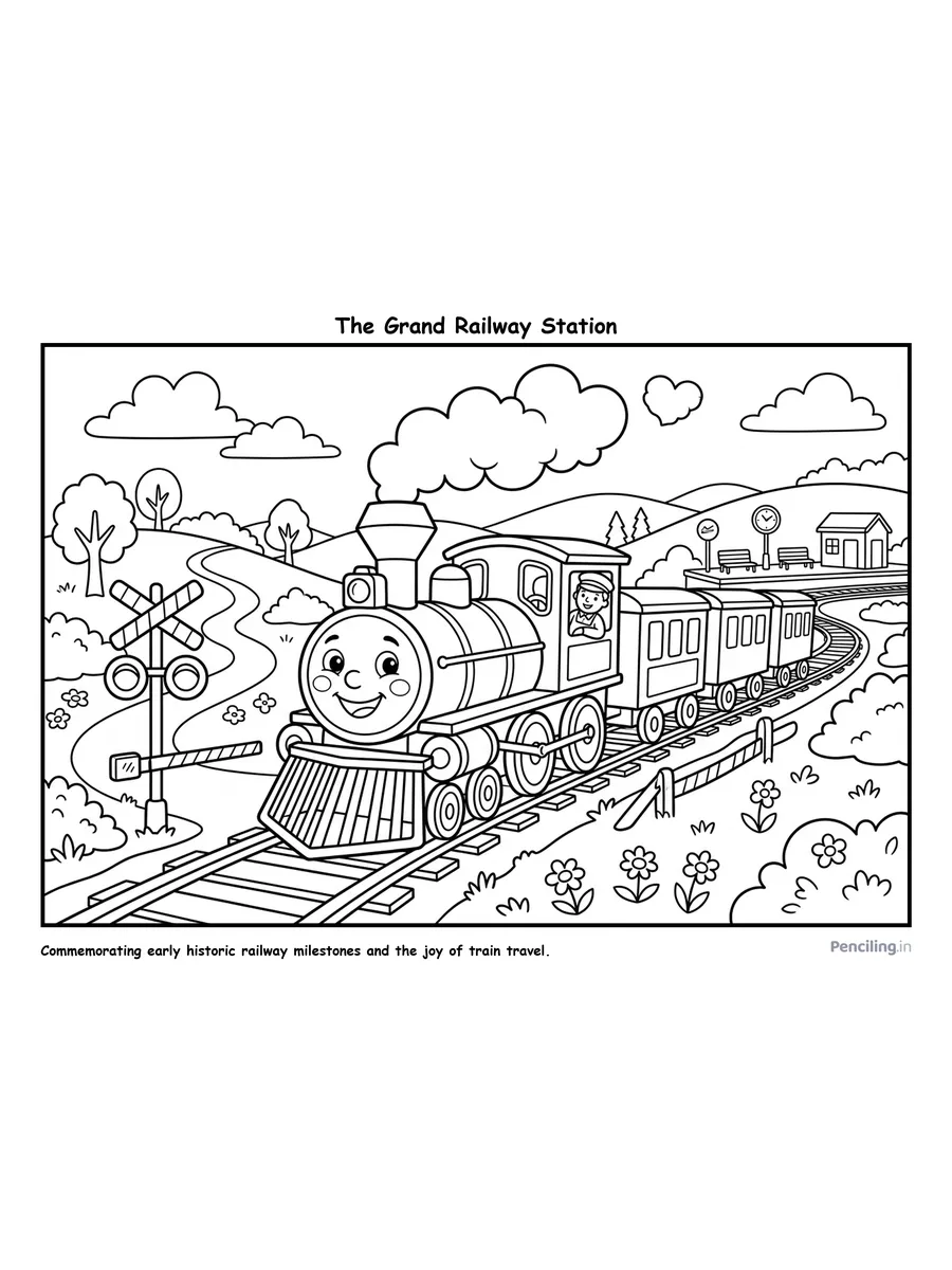 Ages 5–6: The Grand Railway Engine: Steam Age Wonders