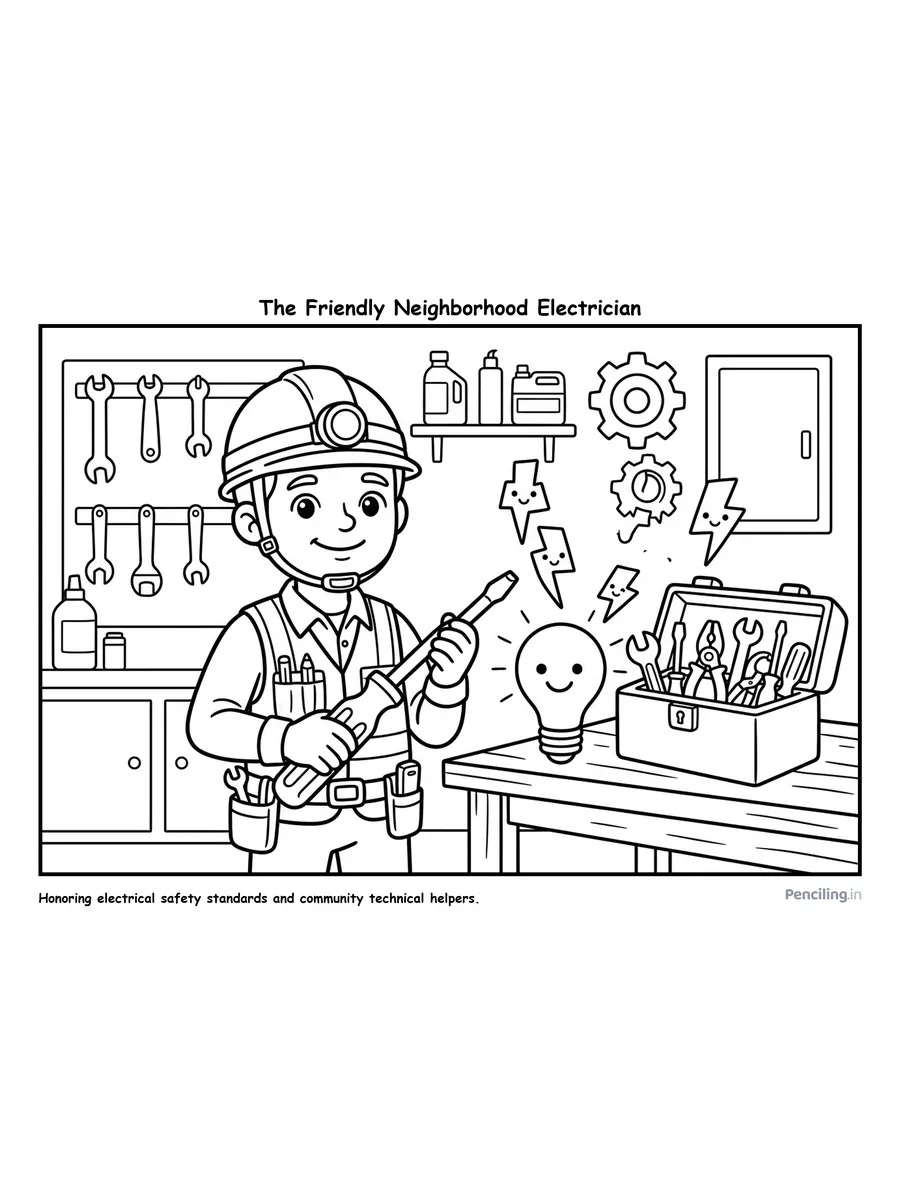 Ages 5–6: The Friendly Community Electrician: Bright Sparks