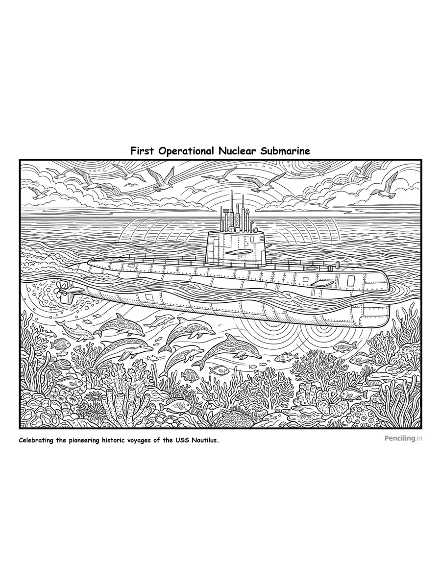 Ages 9–10: USS Nautilus: The First Nuclear-Powered Submarine (1954 / 1958)