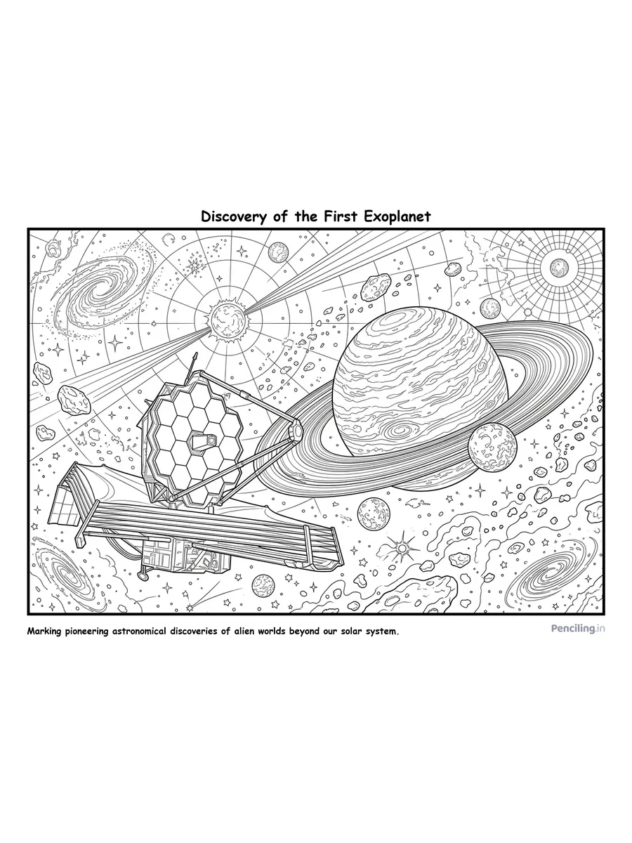 Discovery of 51 Pegasi b: The First Exoplanet