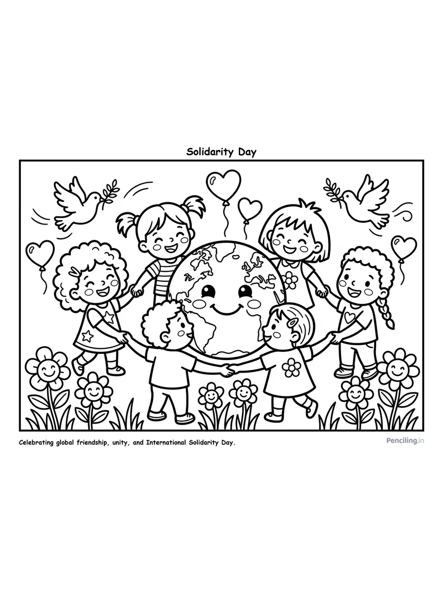 World Solidarity Day: Children Around the World