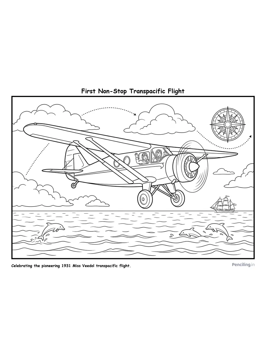 Miss Veedol: First Non-Stop Flight Across the Pacific