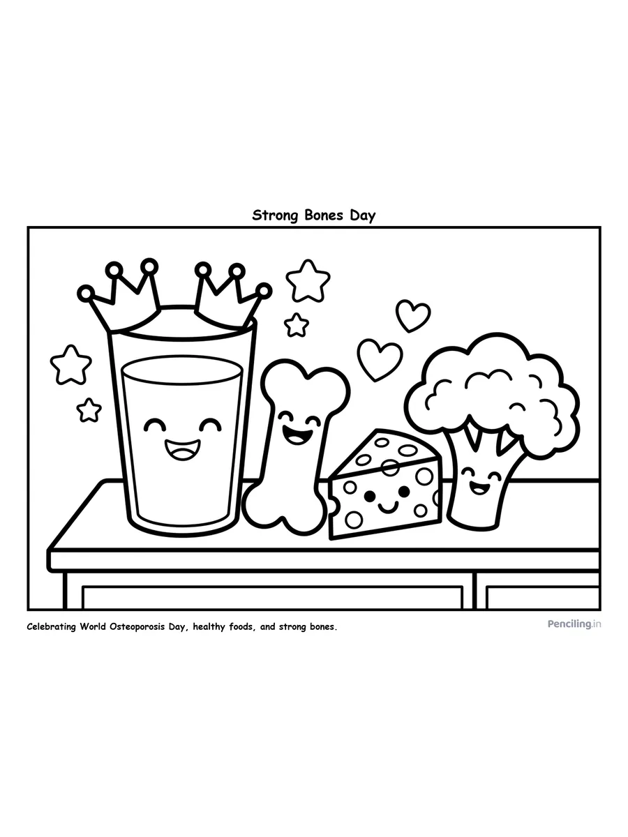 Strong Bones Day: Healthy Calcium Champions
