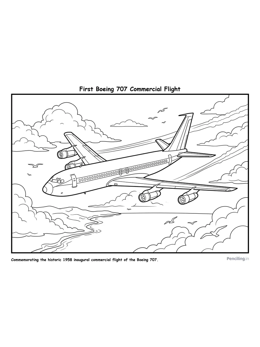 First Commercial Boeing 707 Flight: The Jet Age Begins