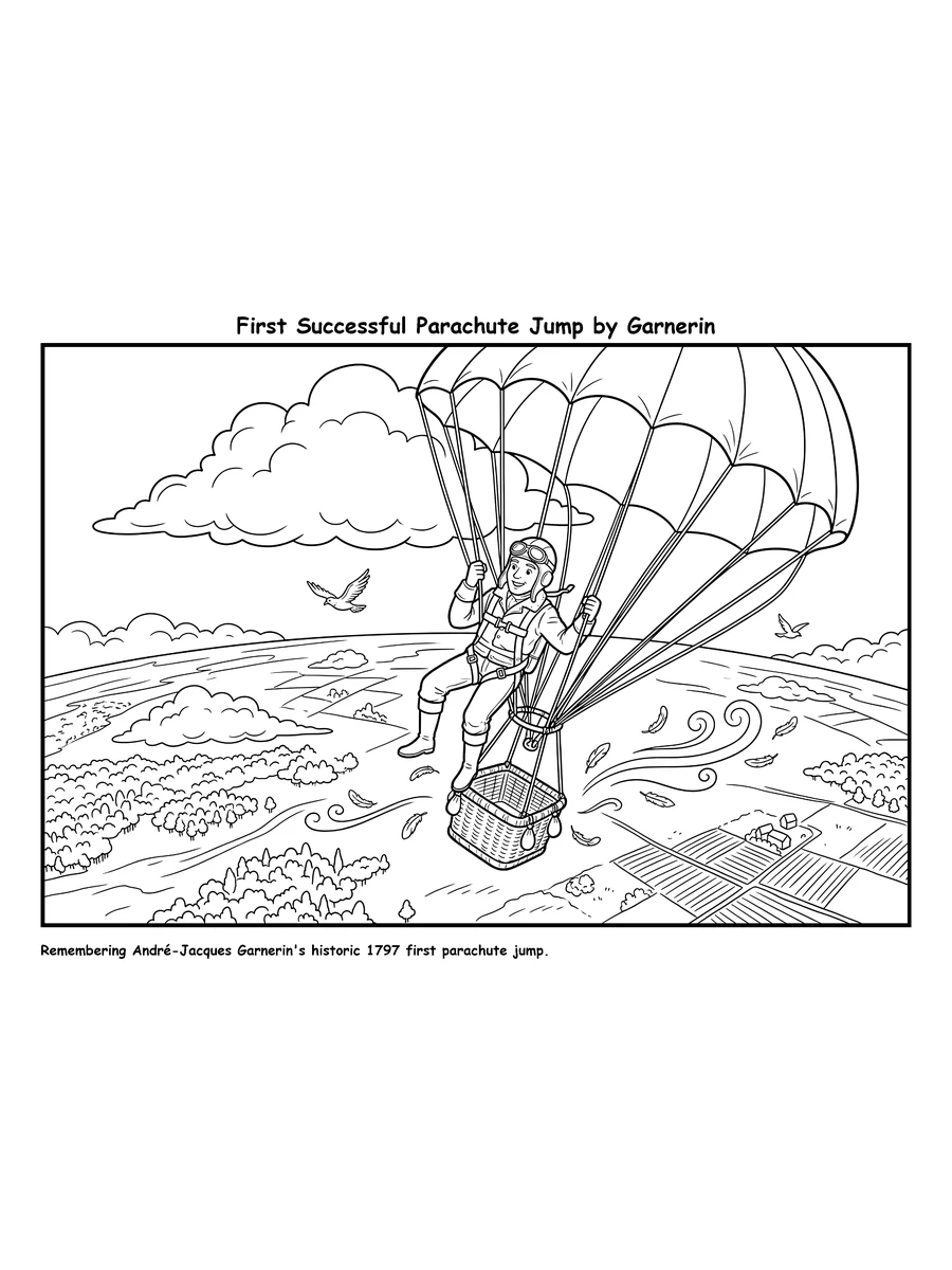 André-Jacques Garnerin: The First Parachute Descent