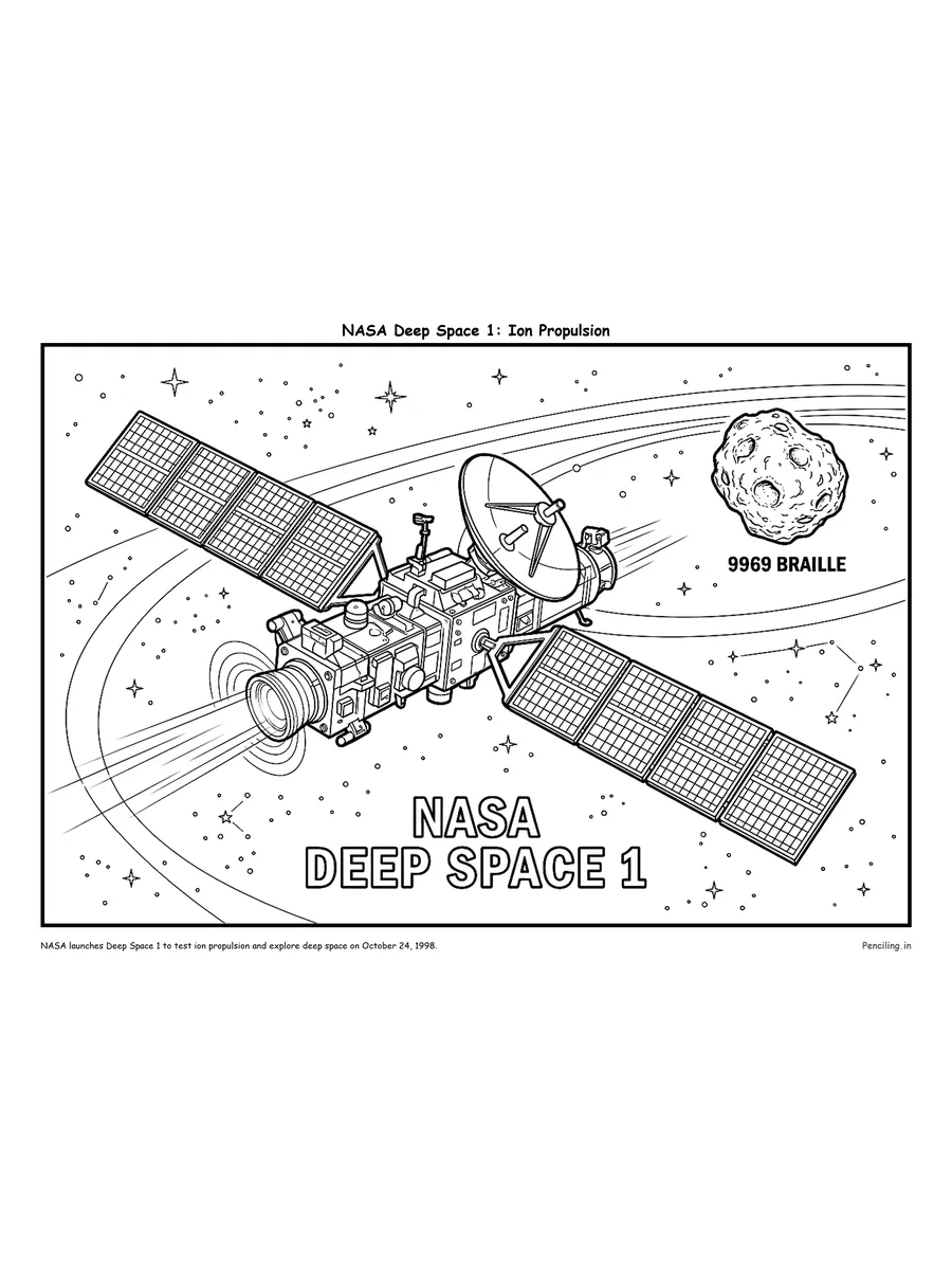 NASA Deep Space 1: Advanced Ion Propulsion (1998)