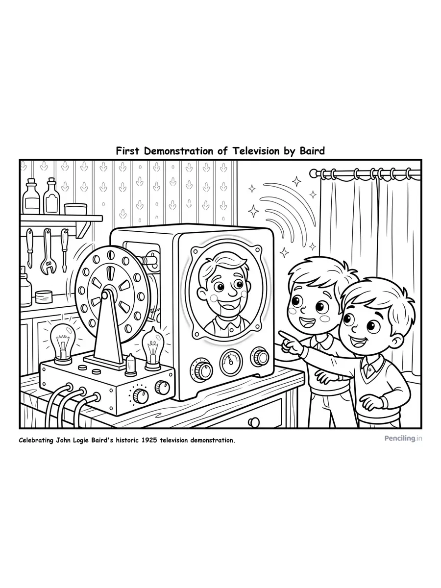 John Logie Baird's First Television Demonstration (1925)