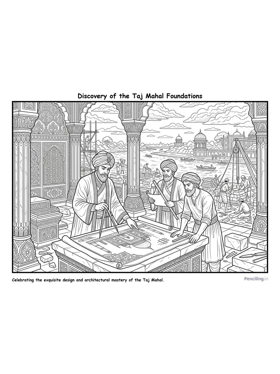 Architectural Foundations of the Taj Mahal (1632–1653)