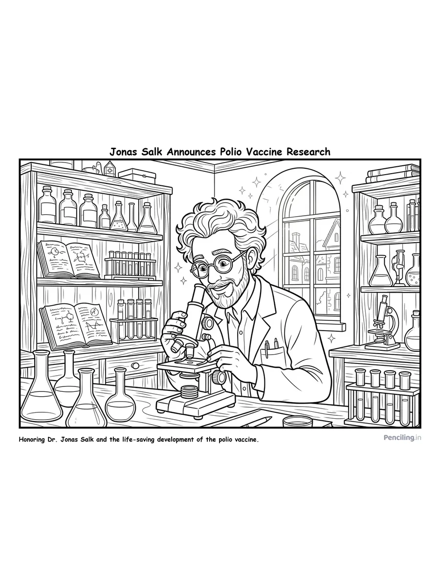 Jonas Salk's Birthday & Polio Vaccine Milestone (1914)