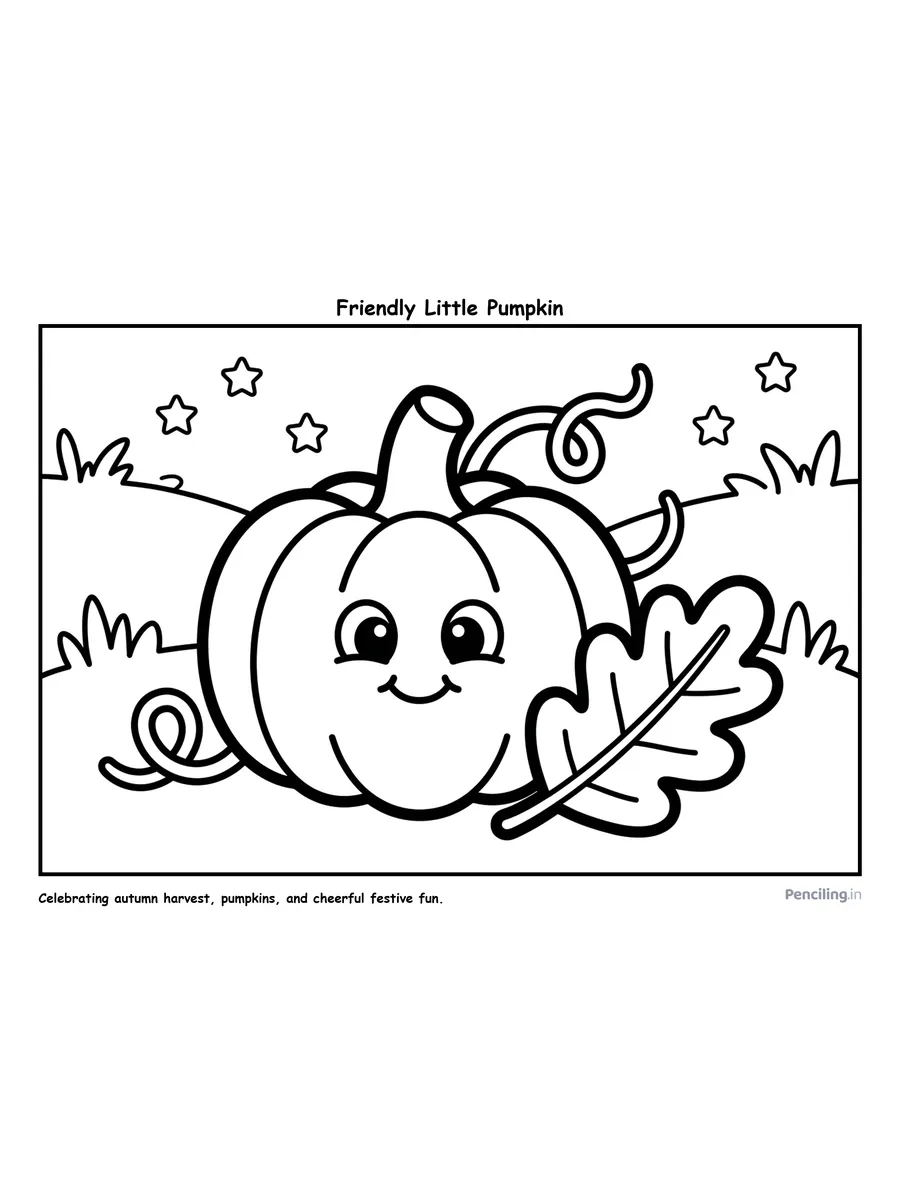 Friendly Little Pumpkin