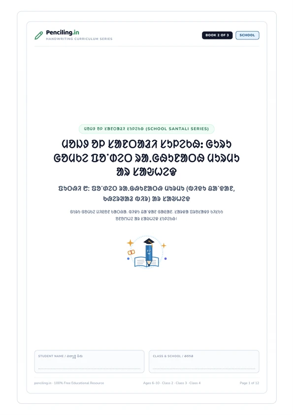 ᱢᱚᱡᱽ ᱚᱞ ᱥᱟᱱᱛᱟᱲᱤ ᱥᱩᱞᱮᱠᱷ: ᱜᱩᱨᱩ ᱜᱚᱢᱠᱮ ᱯᱚᱸᱰᱮᱛ ᱨᱟᱹᱜᱷᱩᱱᱟᱛᱷ ᱢᱩᱨᱢᱩ ᱟᱨ ᱥᱟᱶᱦᱮᱫ Cover